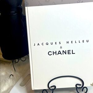 CHANEL White Hardcover Book by Jacques Helleu